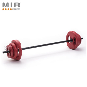 Barra con pesa - Kit 27kg